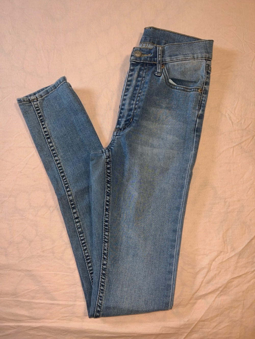 Cheap Monday Light Wash Skinny Jeans